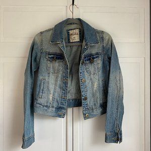 XS Mudd Light Wash Jean Jacket